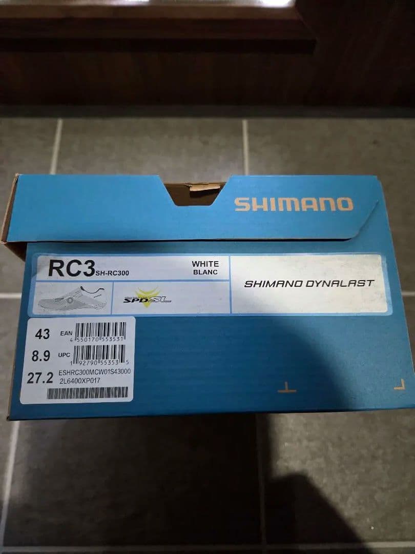 SHIMANO RC3 シューズ 43 ホワイト
