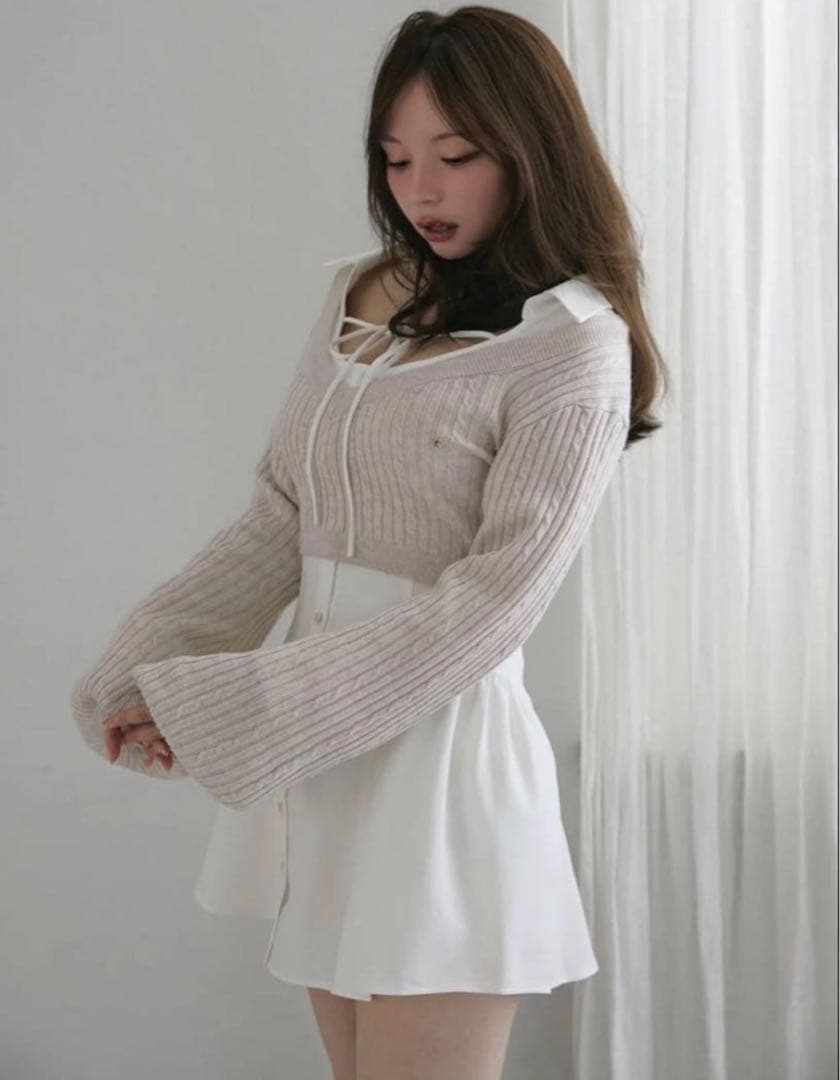 ワンピース ANDMARY Rio blouse set dress