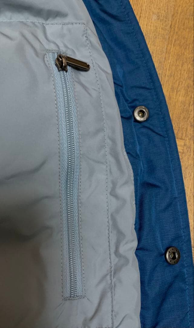 美品　廃番　パタゴニア　スリングショット ダウンベスト　ネイビー/ブルー　F9