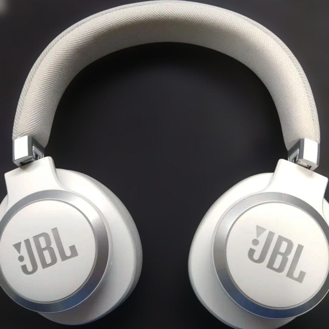 JBL live 770 nc ワイヤレスヘッドホン ホワイト