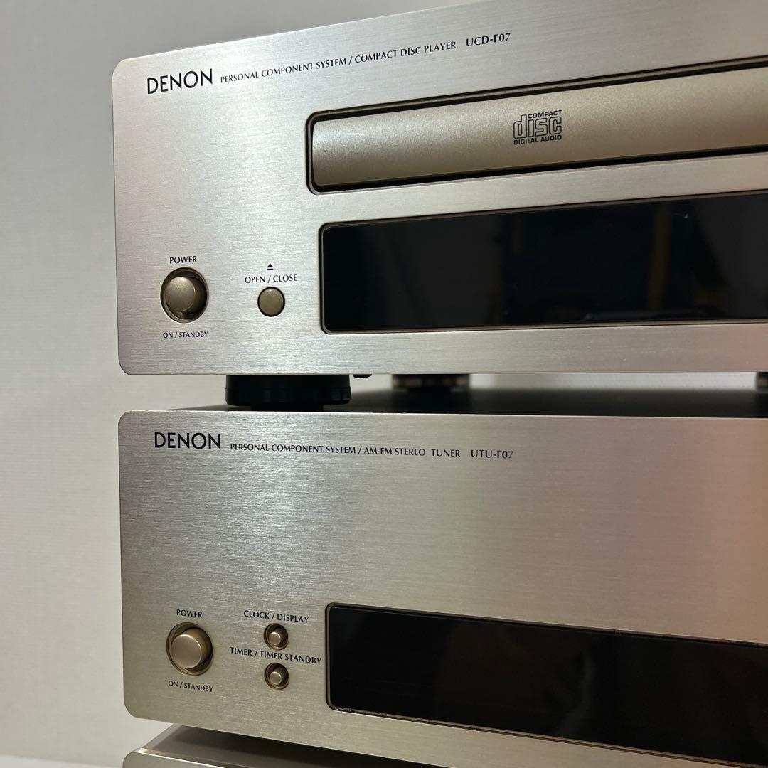 ラジオ・コンポ DENON UCD-F07 UTU-F07 UDR-F07 UPA-F07