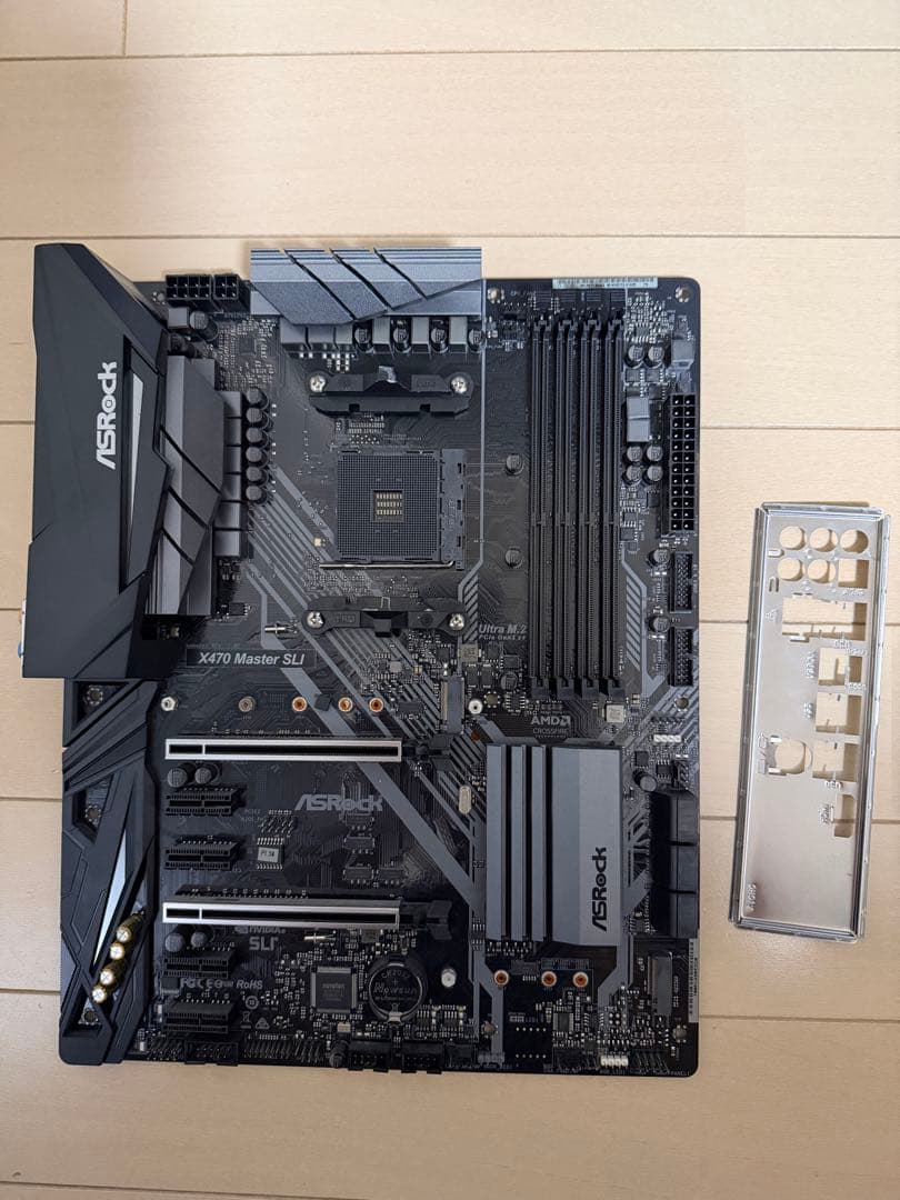 ASRock x470 Master SLI マザーボード