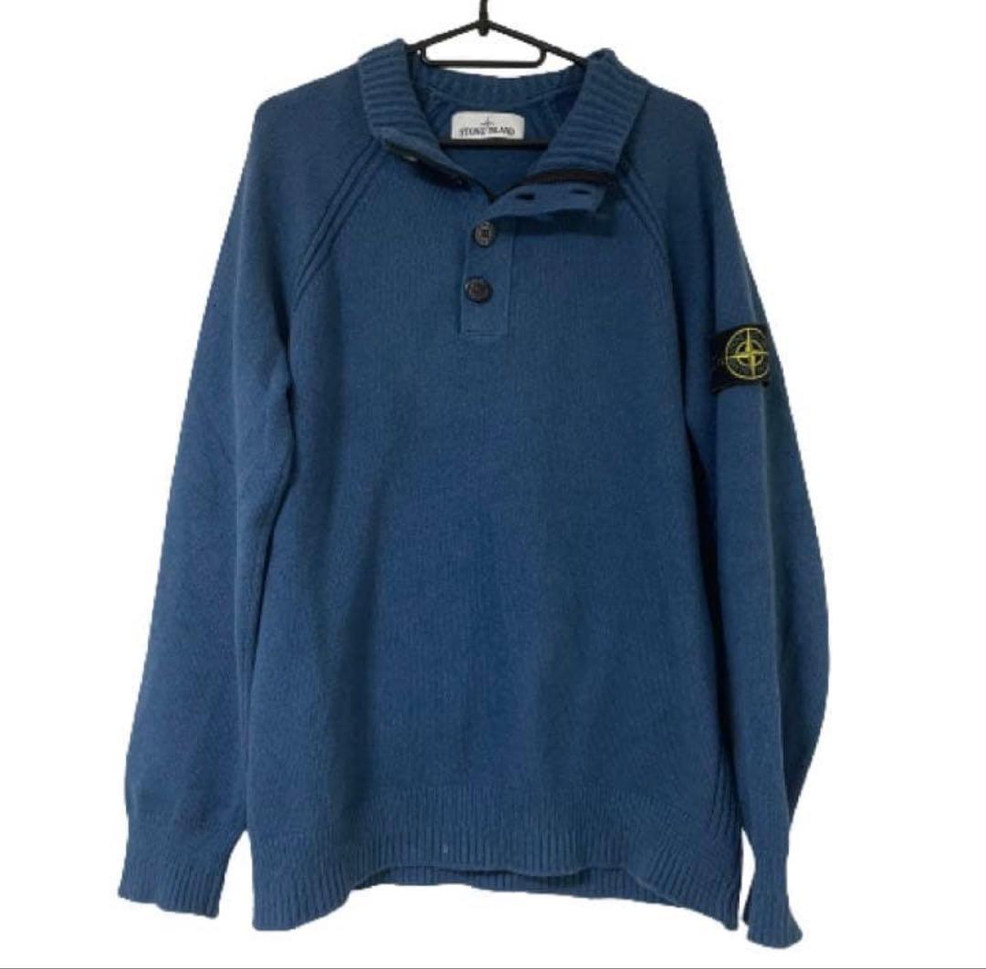 stone  2016aw ハーフジップニットセーター