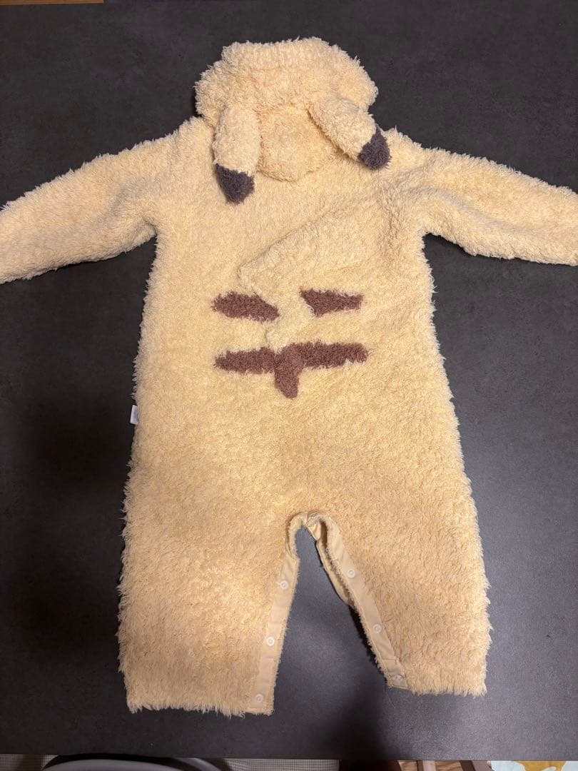 GELATO PIQUE ジェラピケピカチュウロンパース【美品】