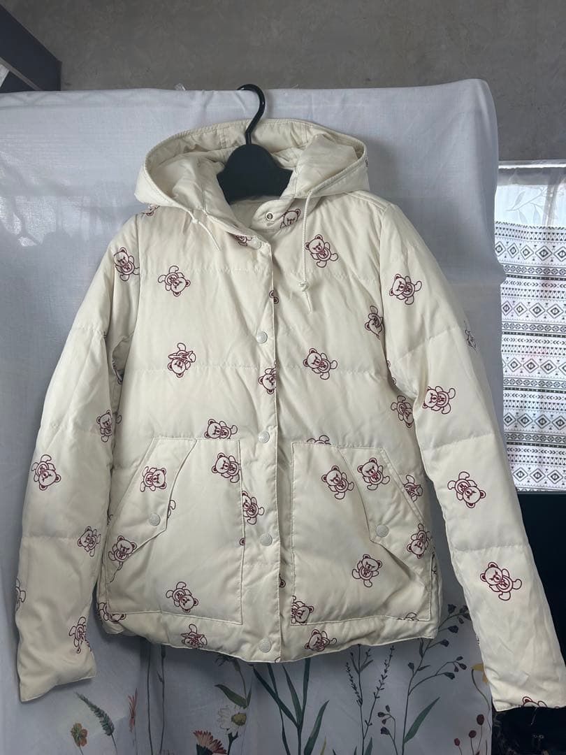 ヒステリックグラマー　ファックベア　ダウンジャケット　リバーシブル