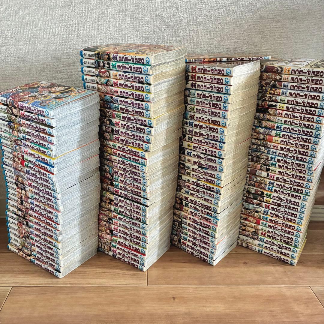 美品 ワンピース 全巻セット 57巻以降初版 0巻〜113巻 ONE PIECE