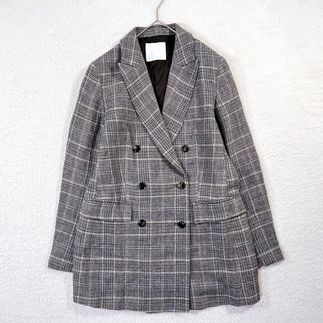 人気✨ガリャルダガランテ 大草直子さんコラボ ピークドラペルジャケット チェック