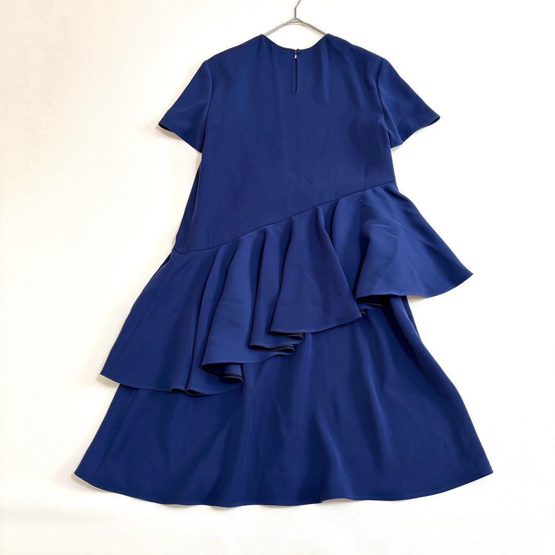 美品✨ADEAM FOXEY アシンメトリー ペプラム フリル ワンピース