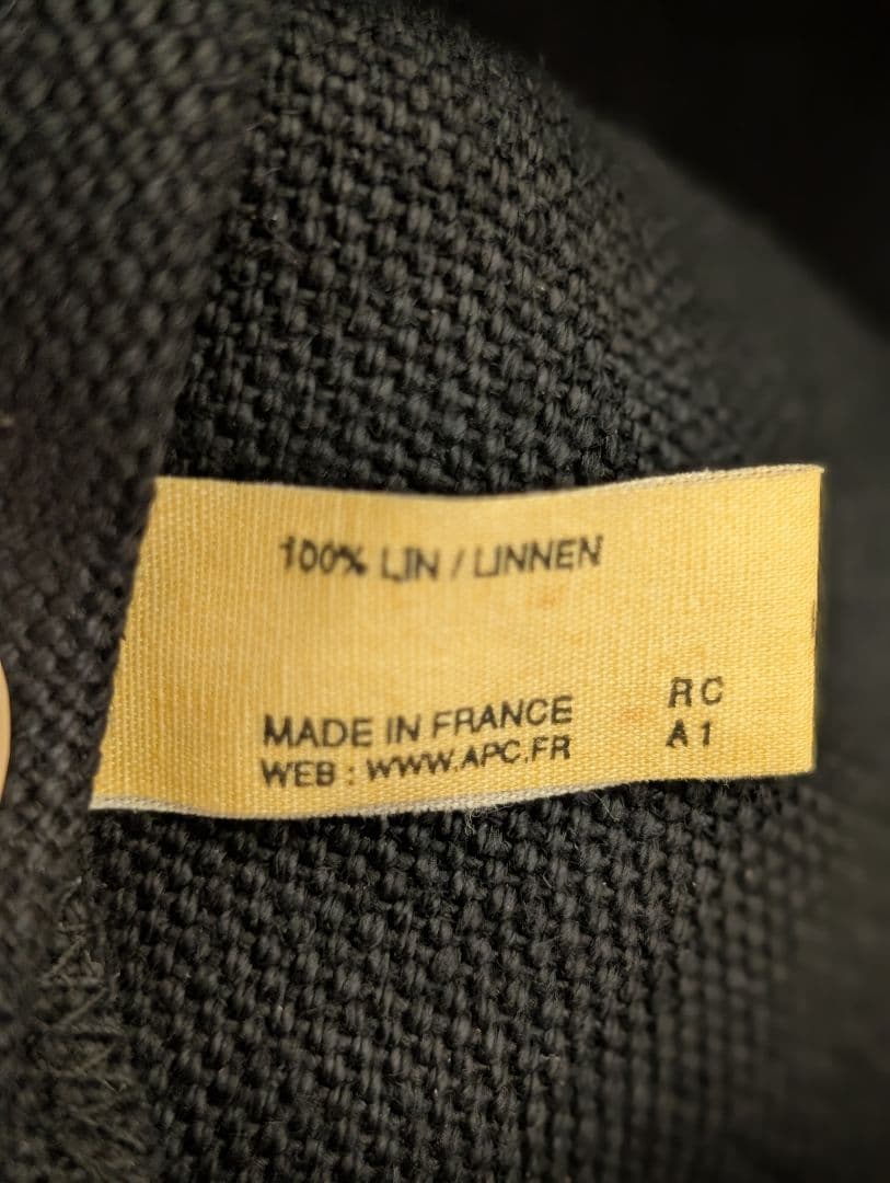 希少 A.P.C. アーペーセー ボストンバッグ ショルダー フランス製 麻