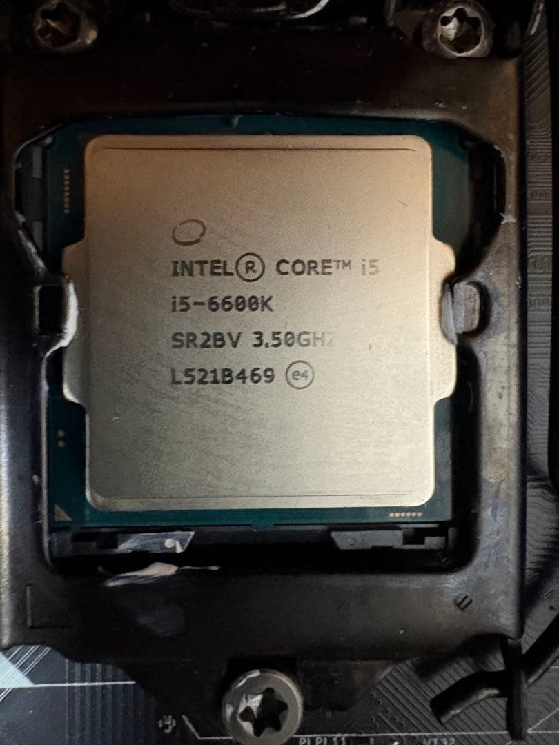 Intel core i5 6600k & マザーボード・メモリ16gbセット