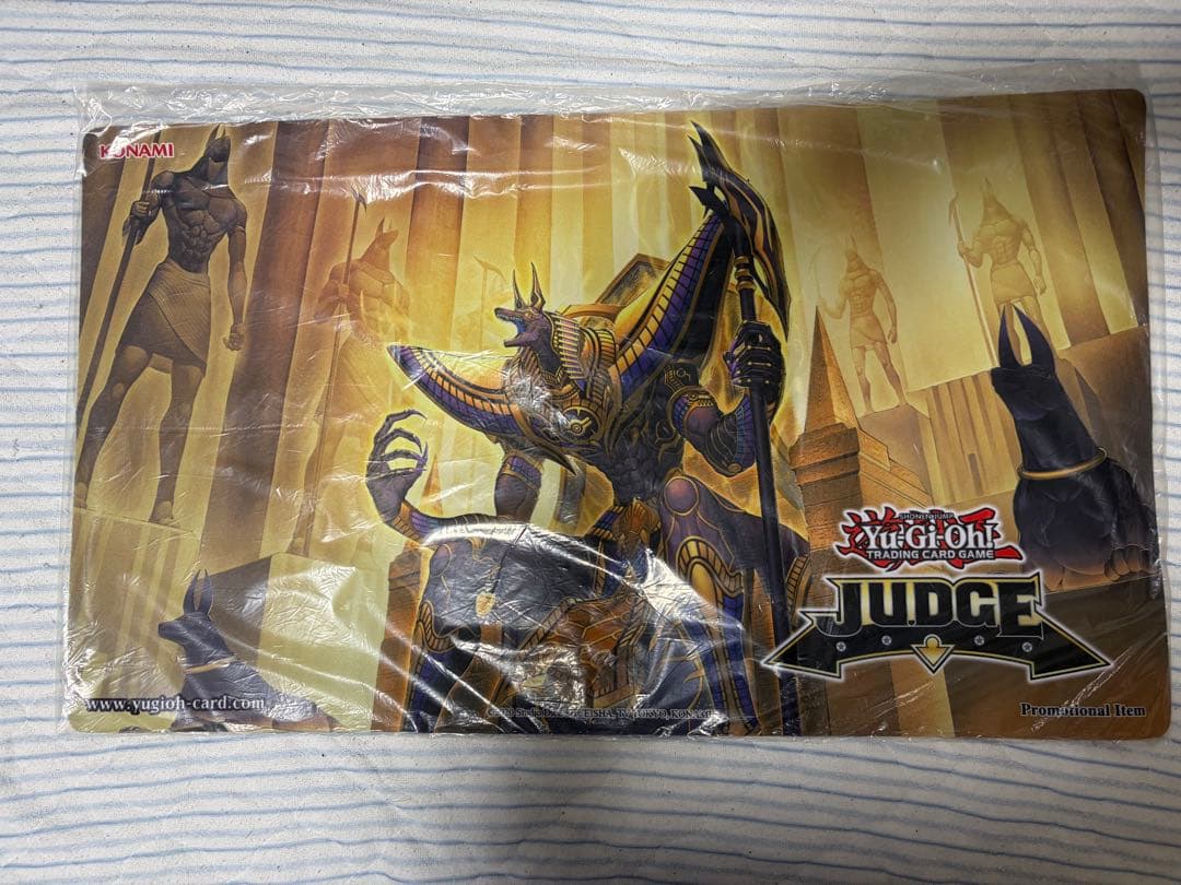 遊戯王 公式 judge ジャッジメント・オブ・アヌビス プレイマット 未開封