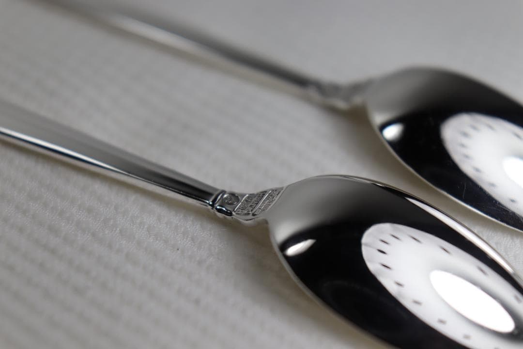 STERLING製コーヒースプーン2本組■インターナショナル■ロイヤルデニッシュ