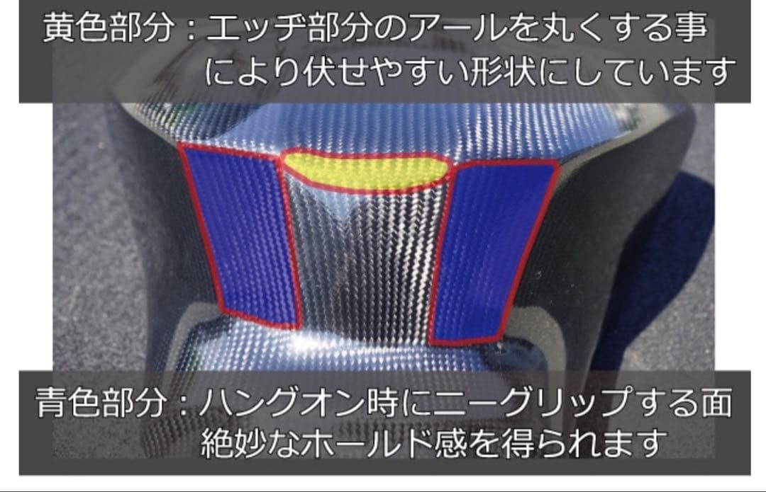 才谷屋ファクトリー 15～19・20~YZF-R1/R1M タンクカバー25ve
