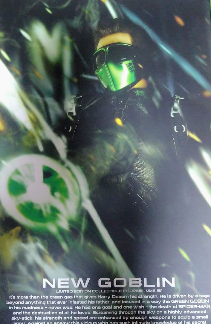 【開封品】hottoys ニューゴブリン ホットトイズ スパイダーマン3