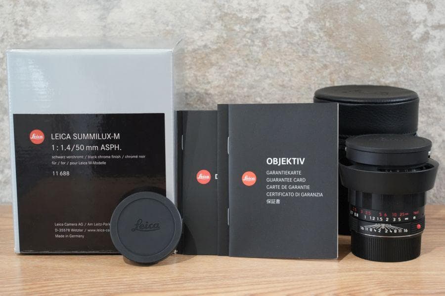 Summilux M50mm f1.4 ASPH.11688 付属品完備