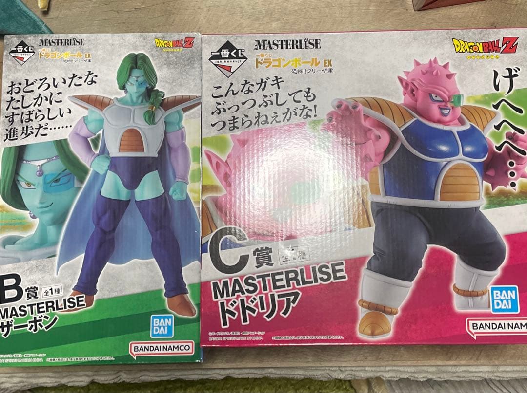 一番くじ　ザーボン　ドドリア　内袋未開封