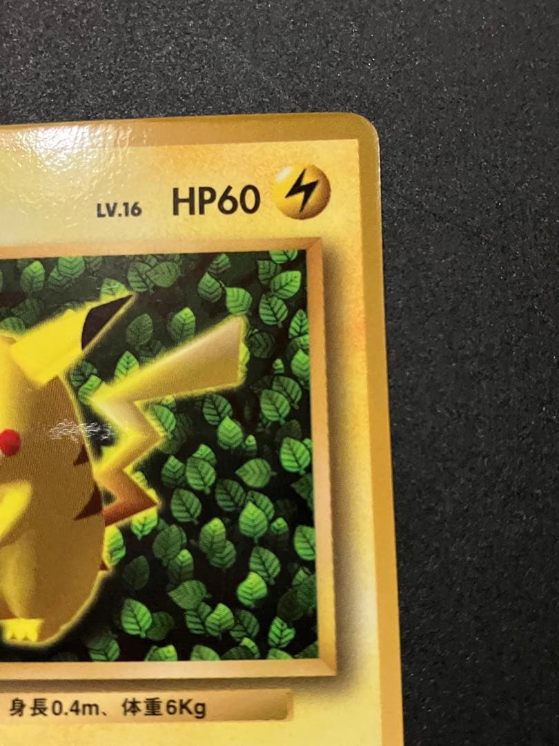 ピカチュウ　旧裏　コロコロ 光沢あり　誤表記　ken sugimori 蔦