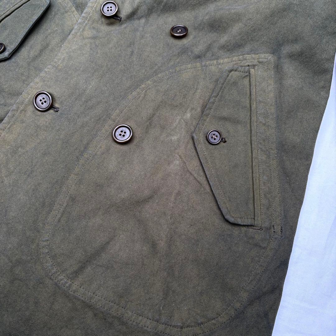 COMME des GARCONS ダブル　コート　AD2004 コットン