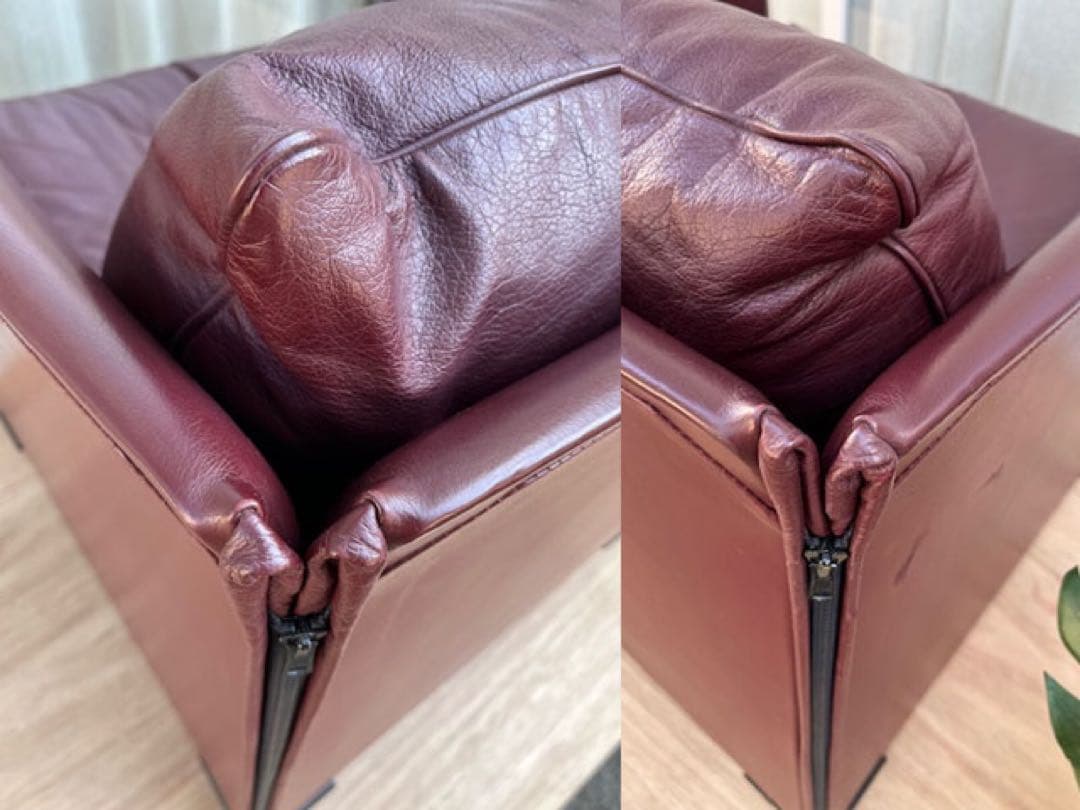 Cassina マリオベリーニ　ティルブリーソファ① 本革68.2万　モダン