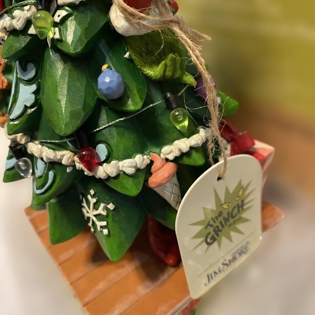 ぽ*☆様 新品　グリンチ クリスマスツリー ジムショア　Jim Shore 約2