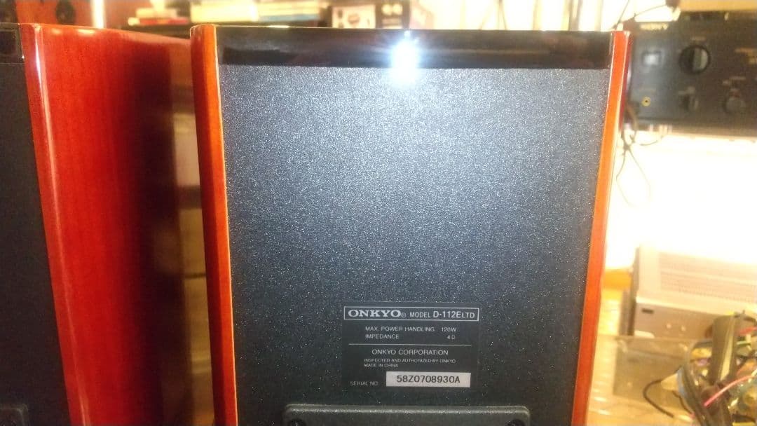ONKYO スピーカーシステム D-112E リミテッドモデル メンテ済み 禁煙