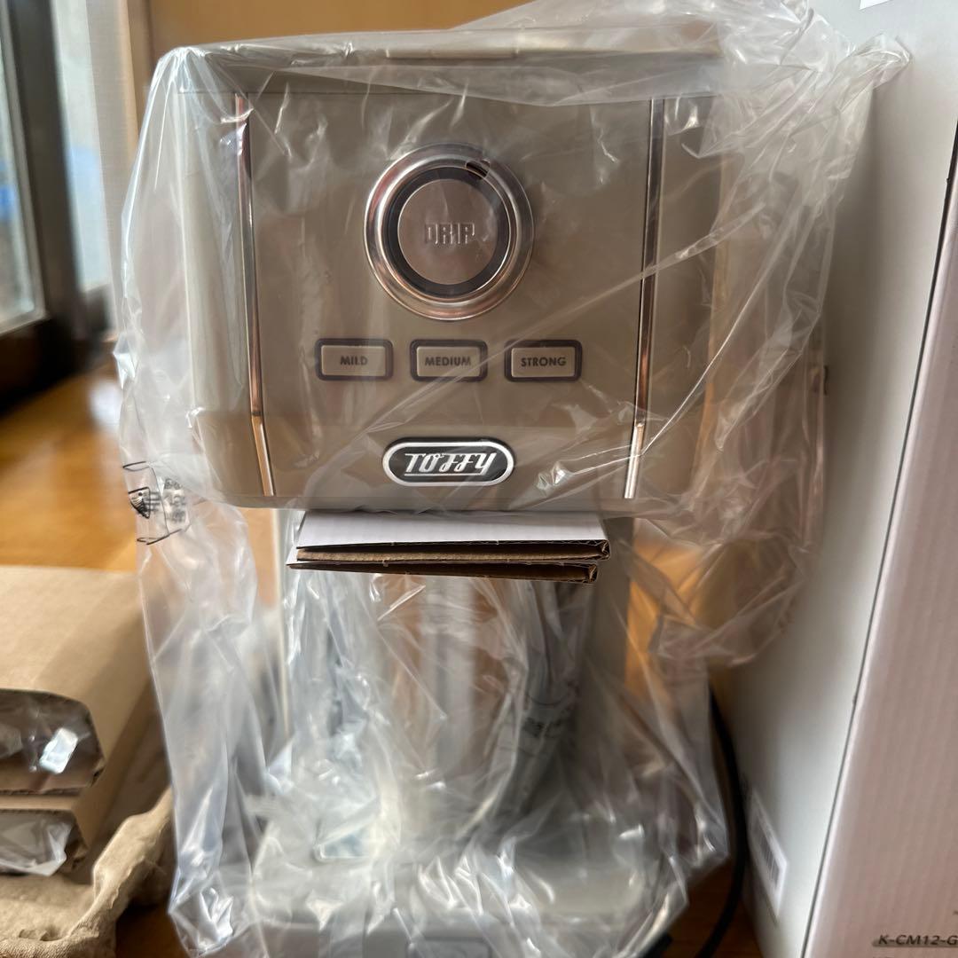 【未使用品】Toffy コーヒーメーカー K-CM12