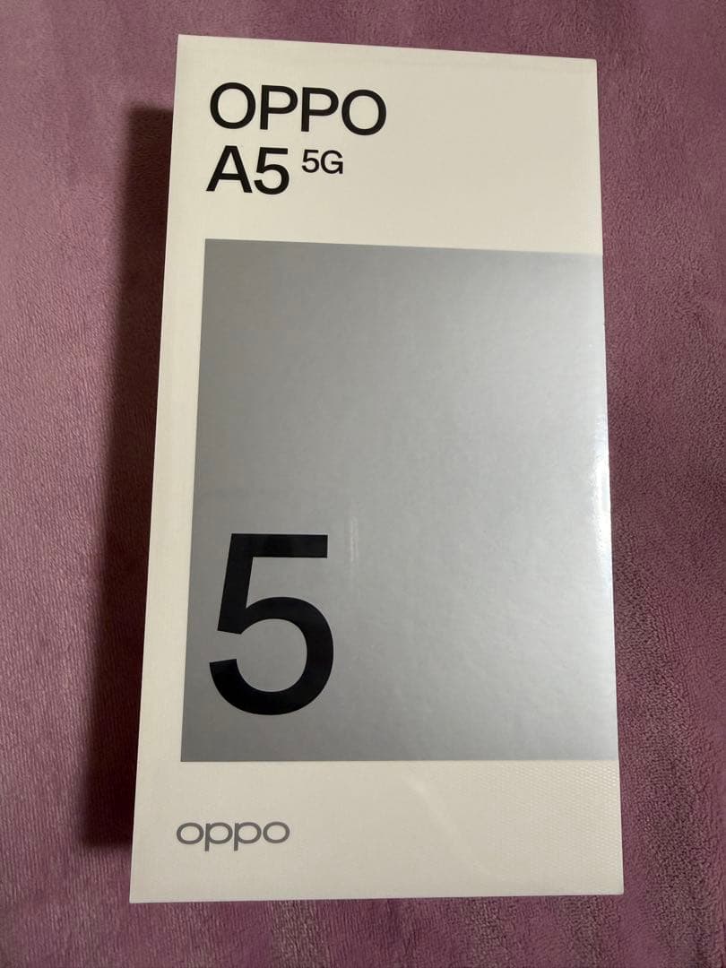 OPPO A5 5G グリーン 新品　未開封