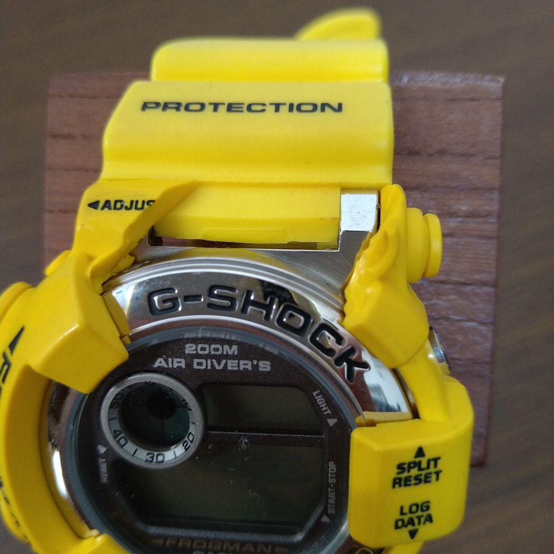 【ジャンク】G-SHOCK フロッグマン DW-8250QY-9T ベゼル割れ