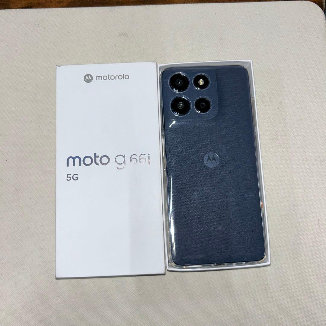 motorola g66j 5G ブラックオイスター　8+128GB