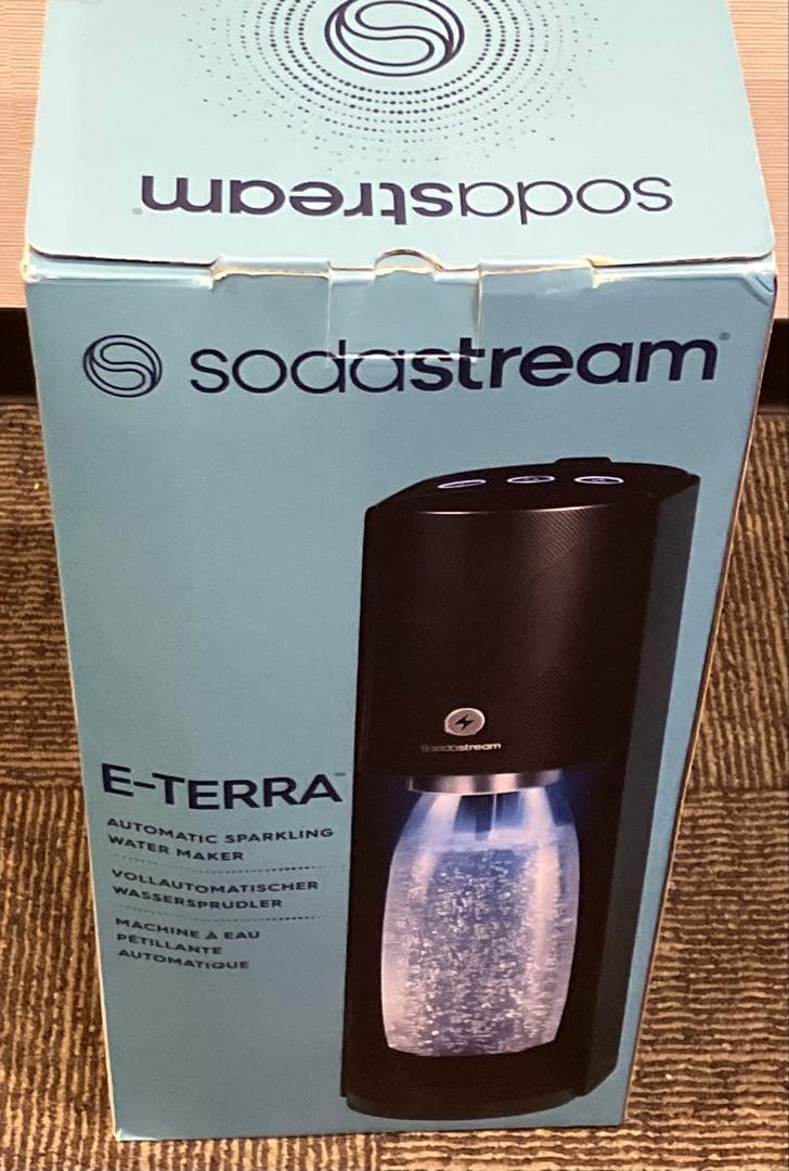 E-TERRA Soda Stream 自動炭酸水メーカ SSM1099
