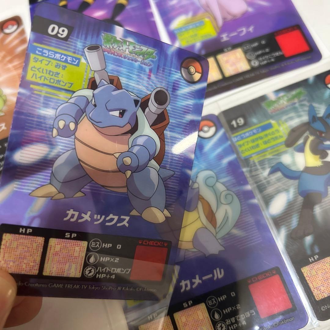 ポケモン アドバンスジェネレーション エーフィ　ブラッキー　ラムネ クリアカード