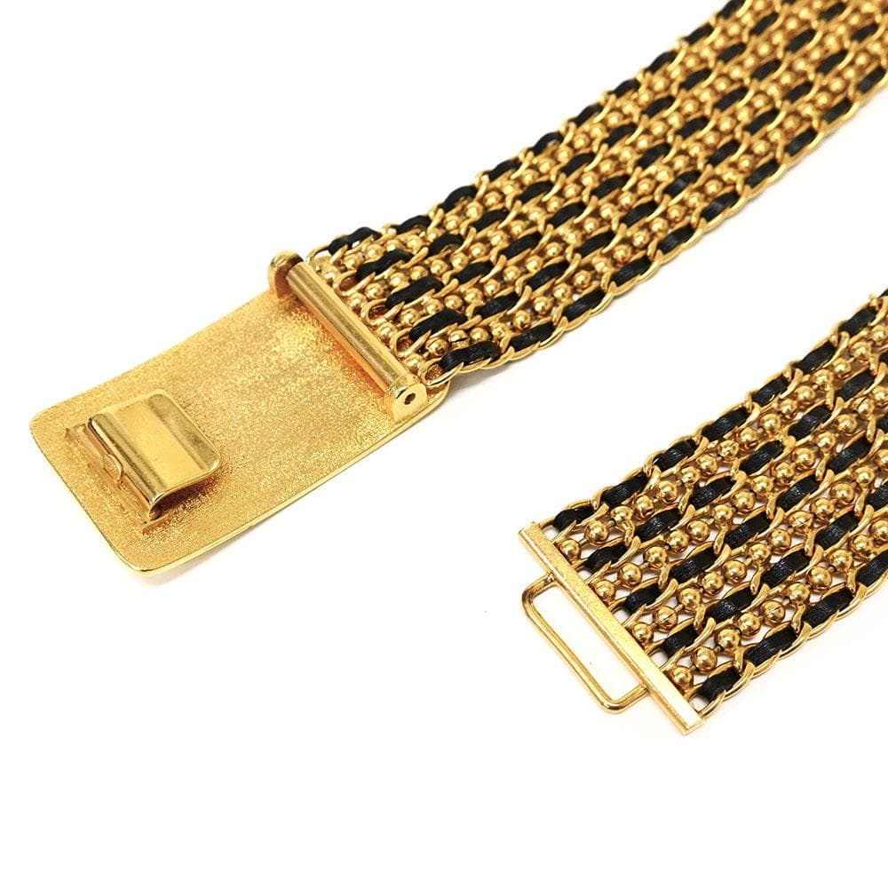 ■ 40097★96A CHANEL シャネル チェーン　ベルト ゴールド