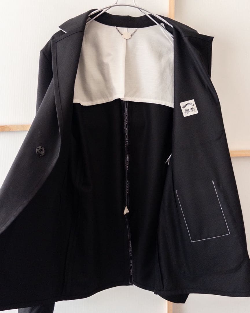 SUNSEA 22AW THICKENED w 耳 JACKET