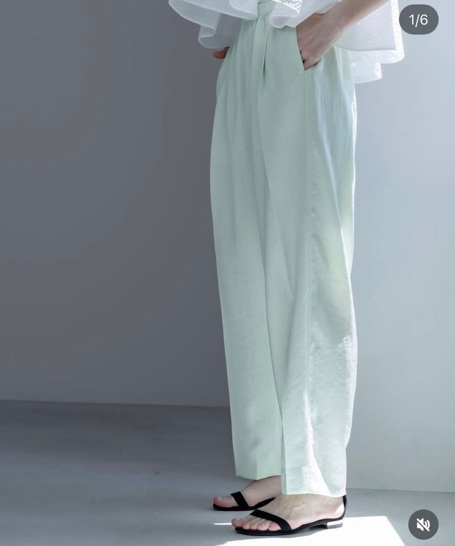 ［美品］liten ジェラートパンツ