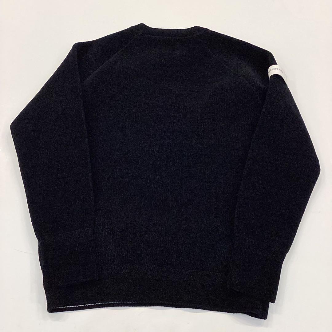 BRIEFING 新品　MOLE YARN LOGO CREWNECK KNIT