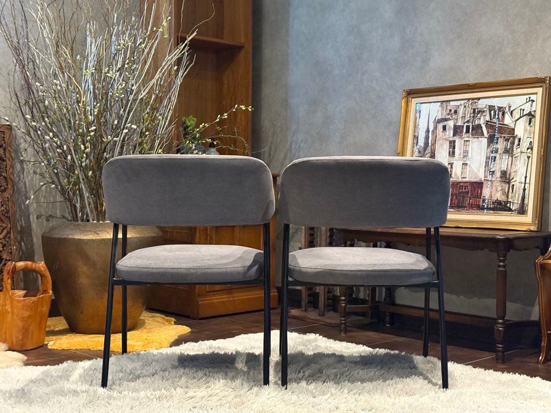 ニトリ NITORI ファブリック　ダイニングチェア　DCイジー　H