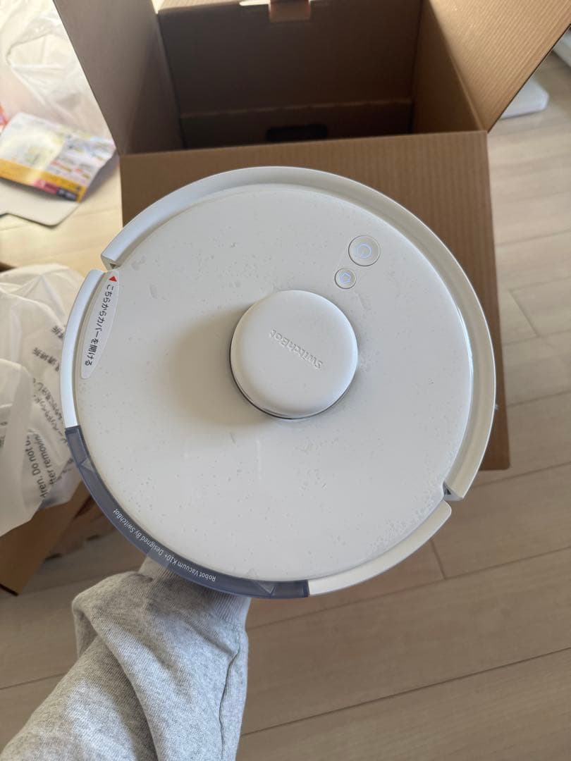 SwitchBot ロボット掃除機 ホワイト k10+