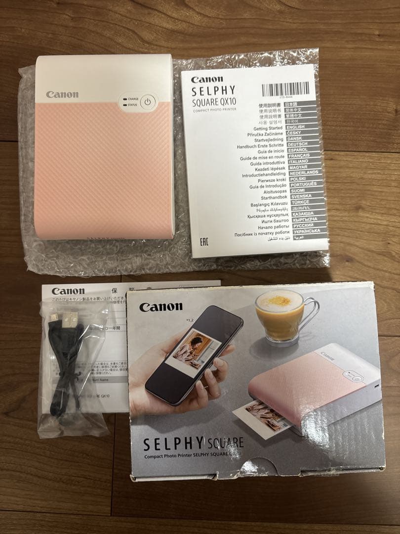 Canon SELPHY SQUARE QX10 ピンク