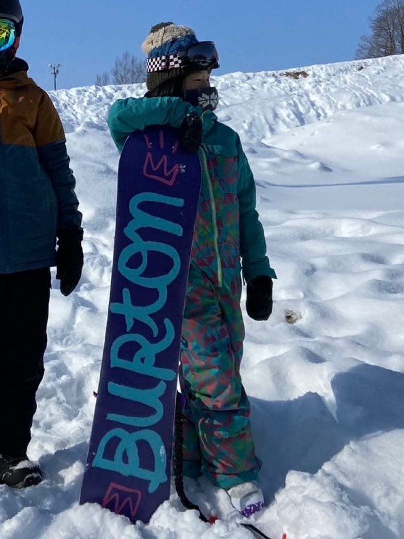 美品　週末セール　Burton 子ども用 スノーボードウェア フルボディスーツ