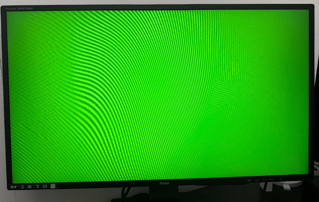 【美品】iiyama 31.5インチ WQHDモニター XB3270QS