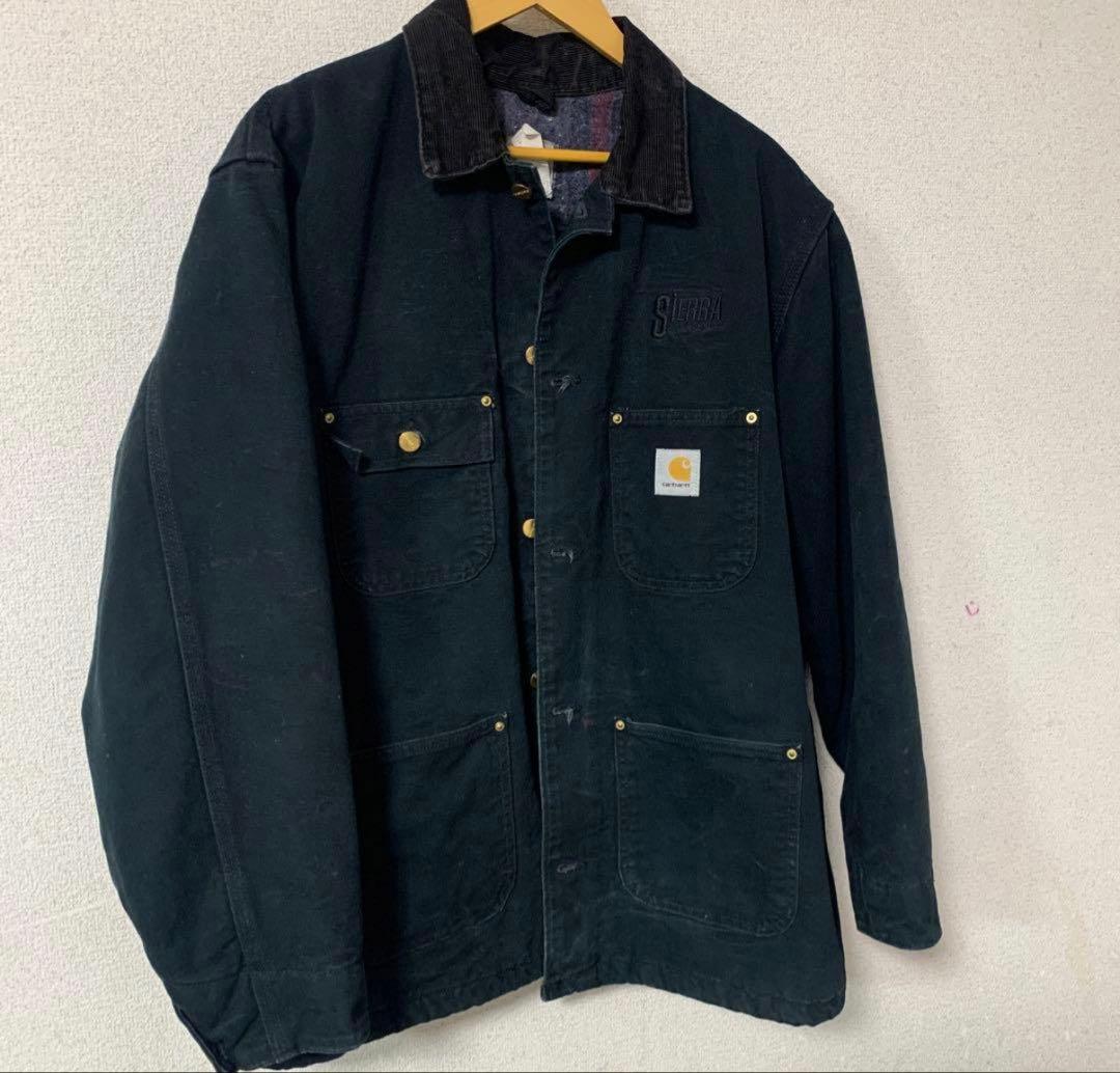 Carhartt カーハート USA製 ミシガンチョアコート フェード ブラック