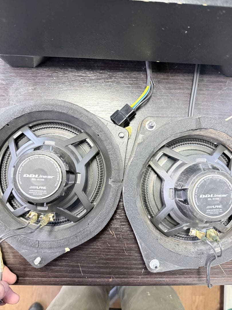 ALPINE MRP-M350 モノパワーアンプとスピーカーセット