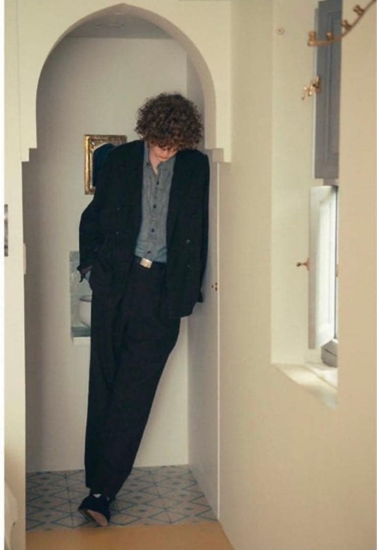 A.PRESSE アプレッセWide Tapered Trousers