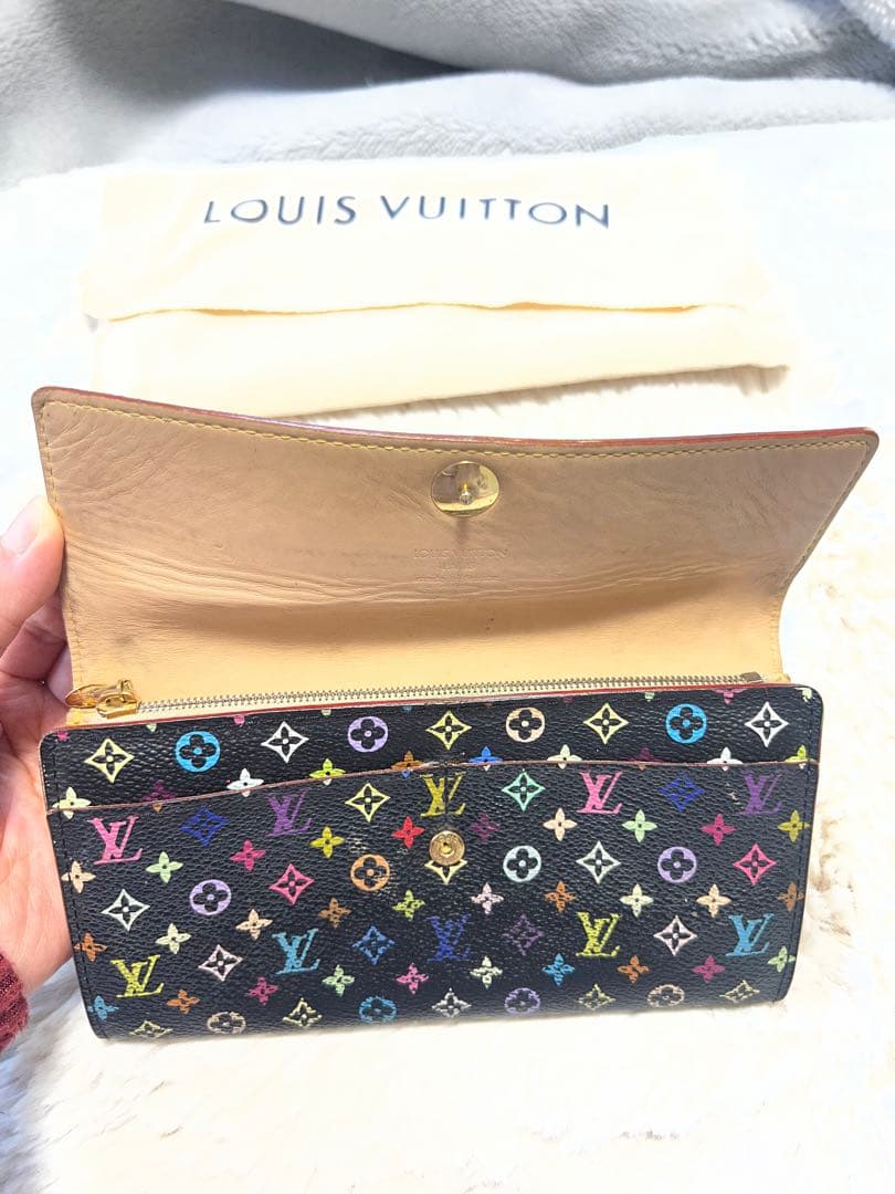 LOUIS VUITTONルイ・ヴィトンマルチカラー モノグラム長財布