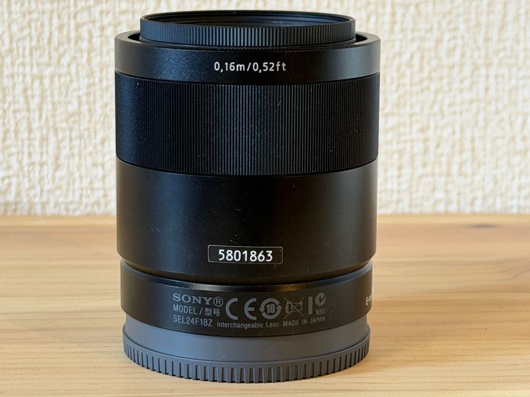 レンズ(単焦点) SONY Sonner T* E24mm F1.8 ZA sel24f18z