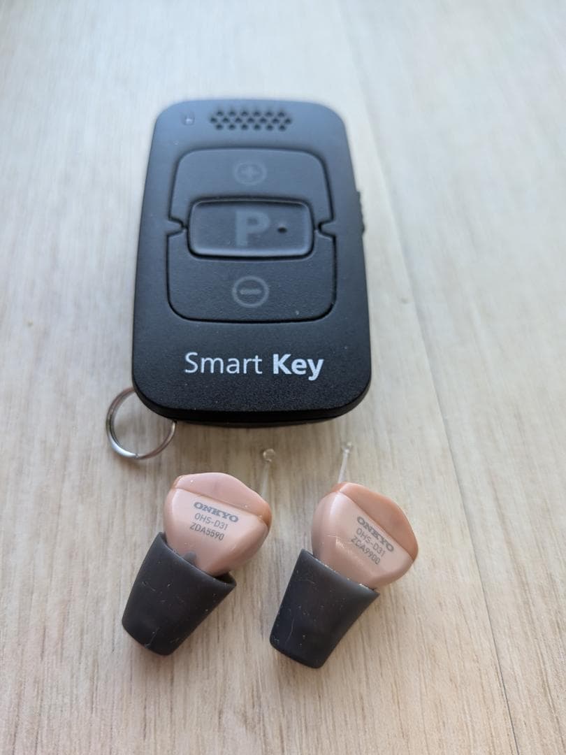 オンキョー　リモコン式　集音器　OHS-D31 両耳用