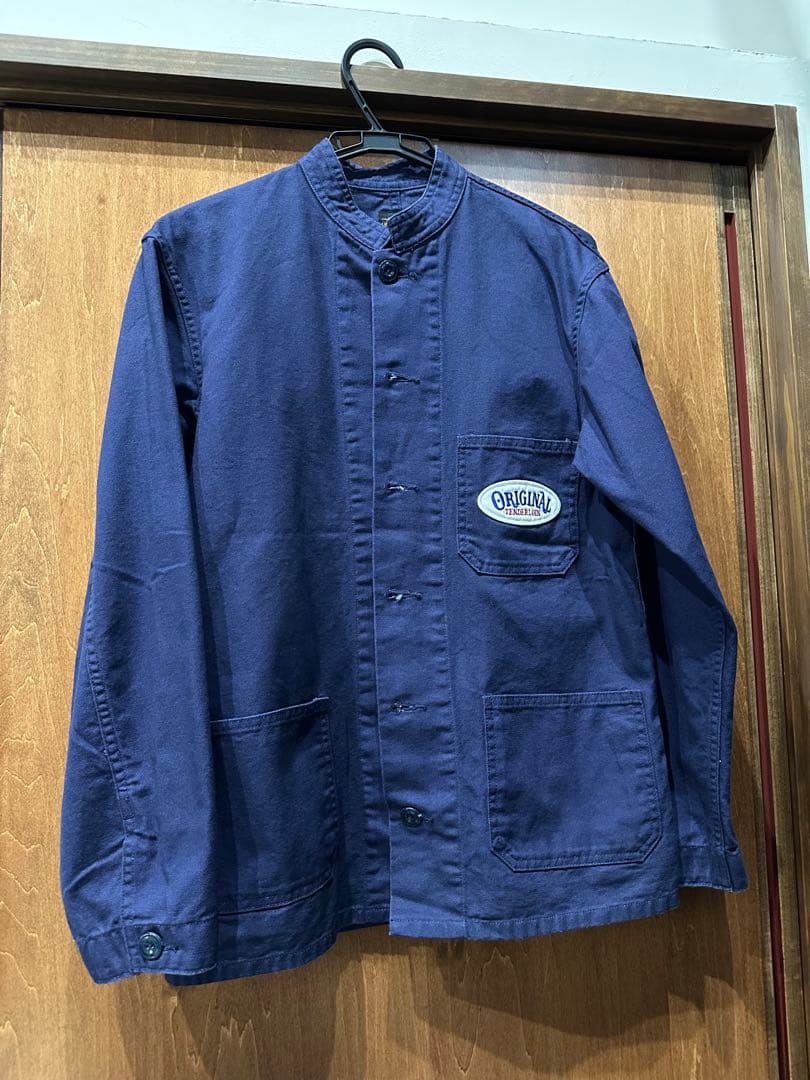 レア　テンダーロイン　ノーカラーシャツ