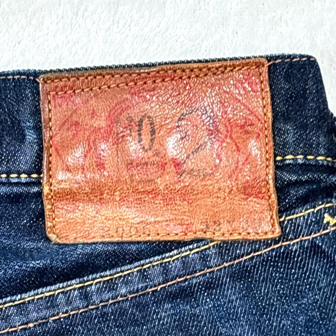 EVISU No.2 2005 大黒 ビックカモメ 赤耳 W33 デニム パンツ