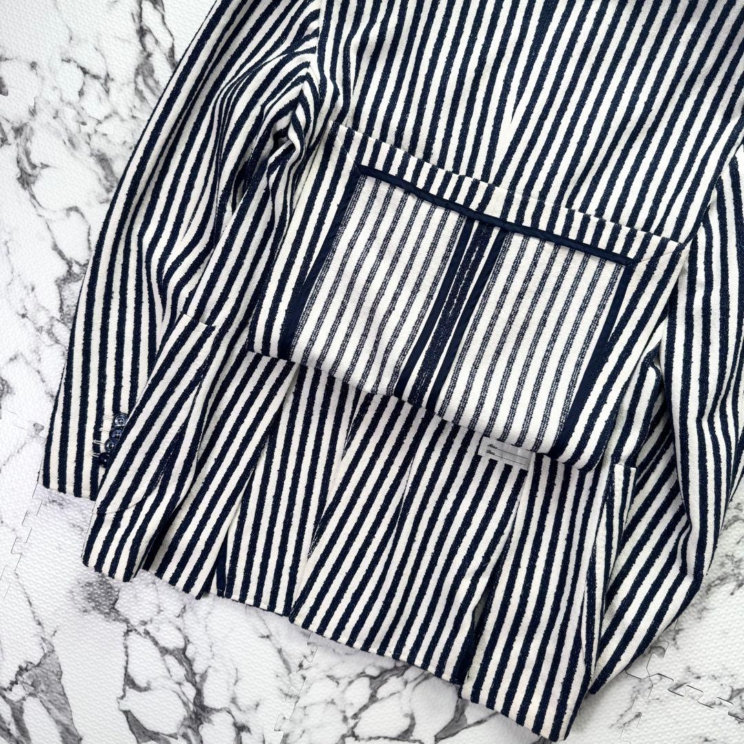 美品◯タリアトーレ　テーラードジャケット　ダブルブレスト　ストライプ　現行