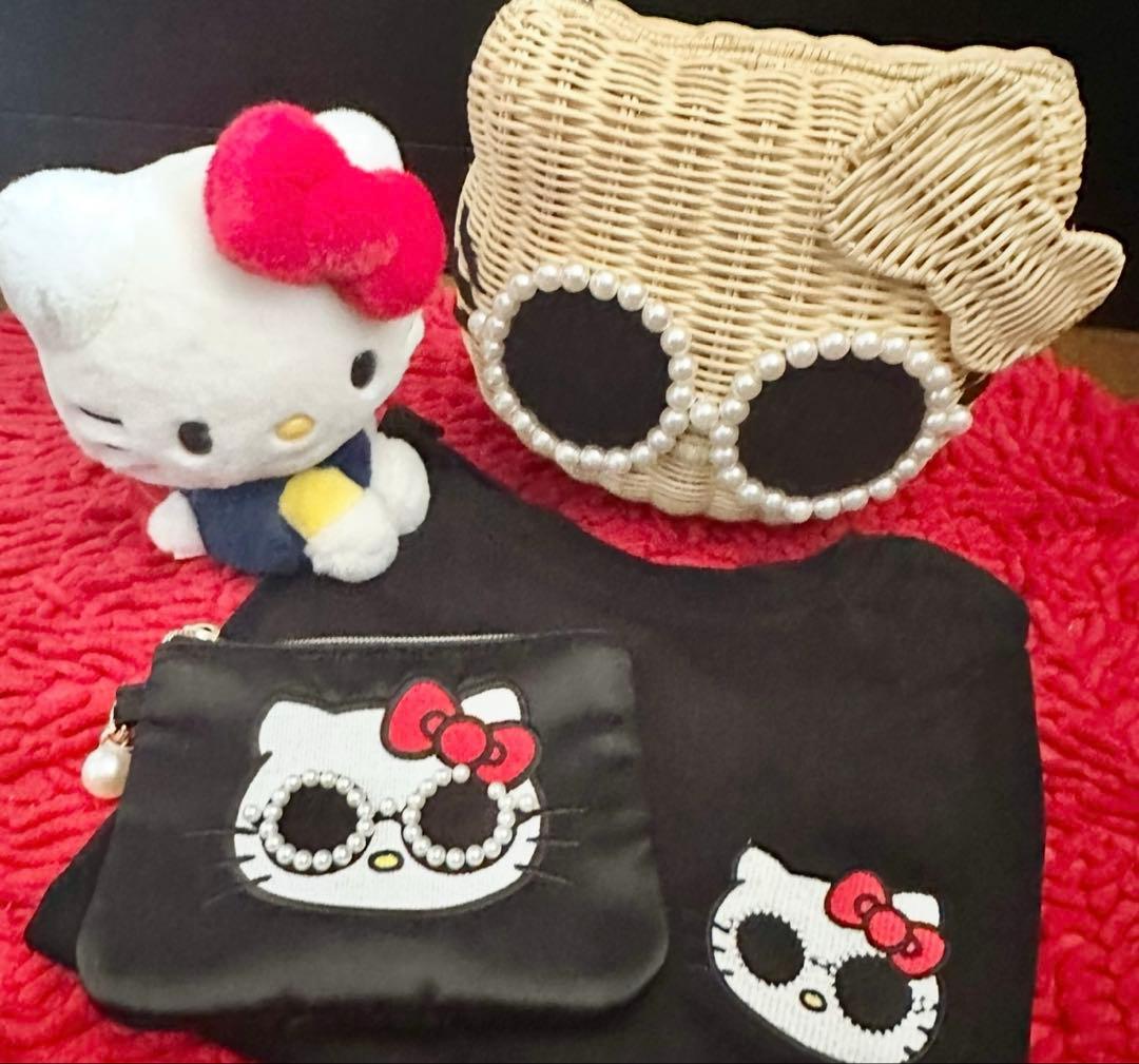 a-jolie×HelloKitty♡大人気！キティちゃんカゴバッグ/アジョリー